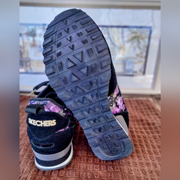 Skechers OG 85 "Hollywood Rose" Fashion Sneakers. Size 8.5. Hidden Wedge Heels. - Picture 5 of 9